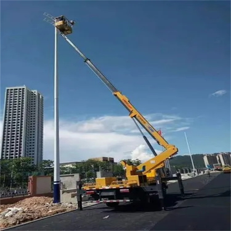 黔东南维修路灯的曲臂升降车出租